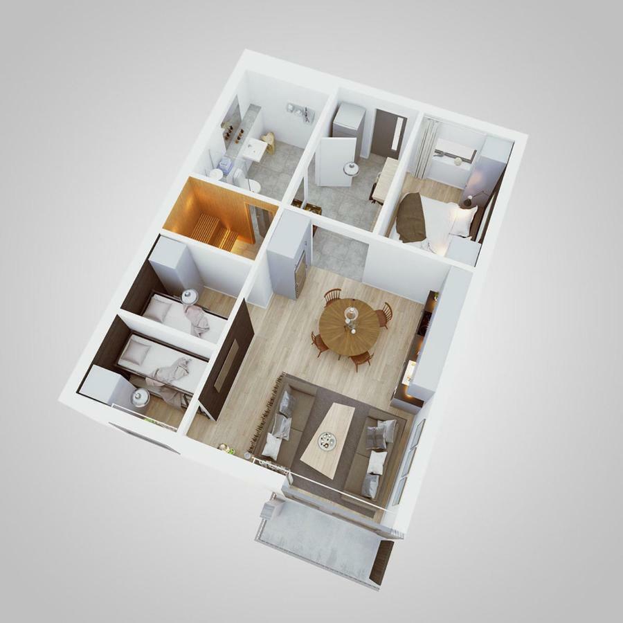 Ferienwohnung In The Heart Of Salen Exterior foto
